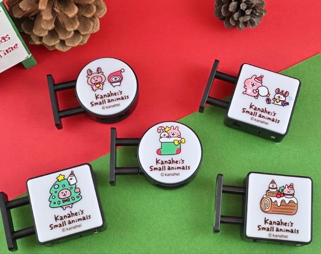 台湾限定 カナヘイ LED両面小箱用マグネット 9個セット