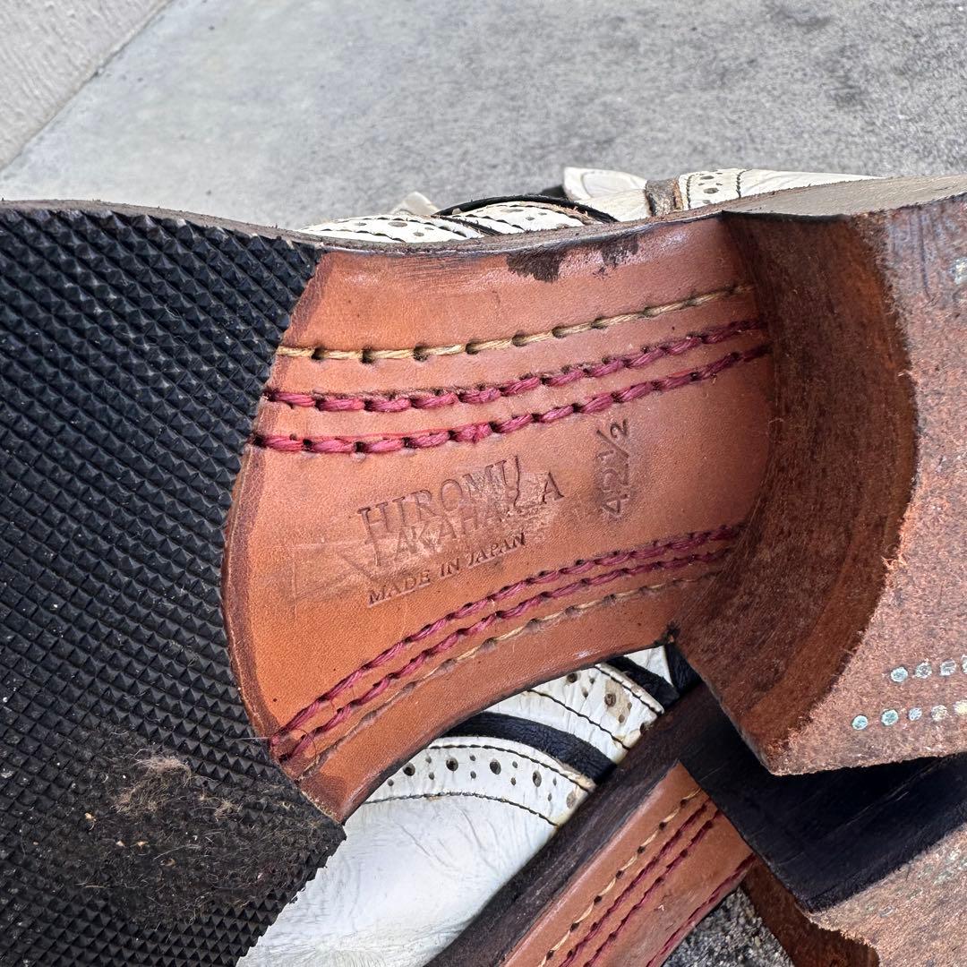 ヒロムタカハラ サイドゴアブーツ　シューズ 27.5cm LGB Y2K 平成