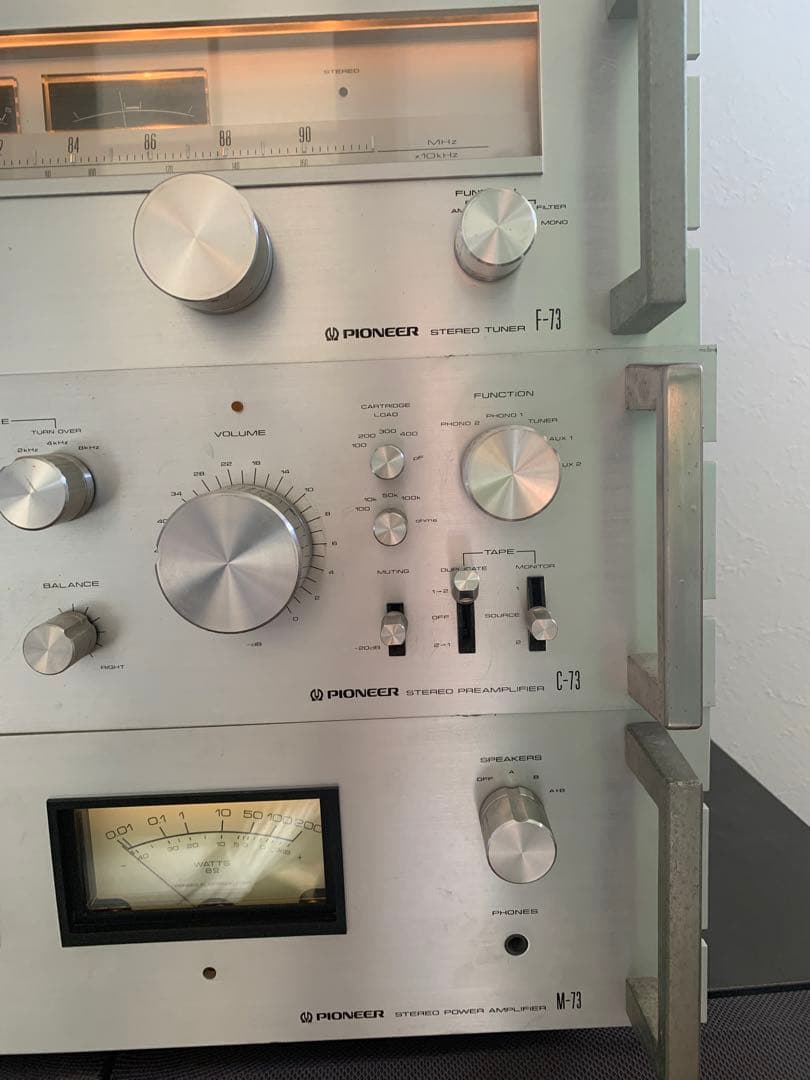 Pioneer F-73 C-73 M-73 スピーカーCS-F77セット - メルカリ