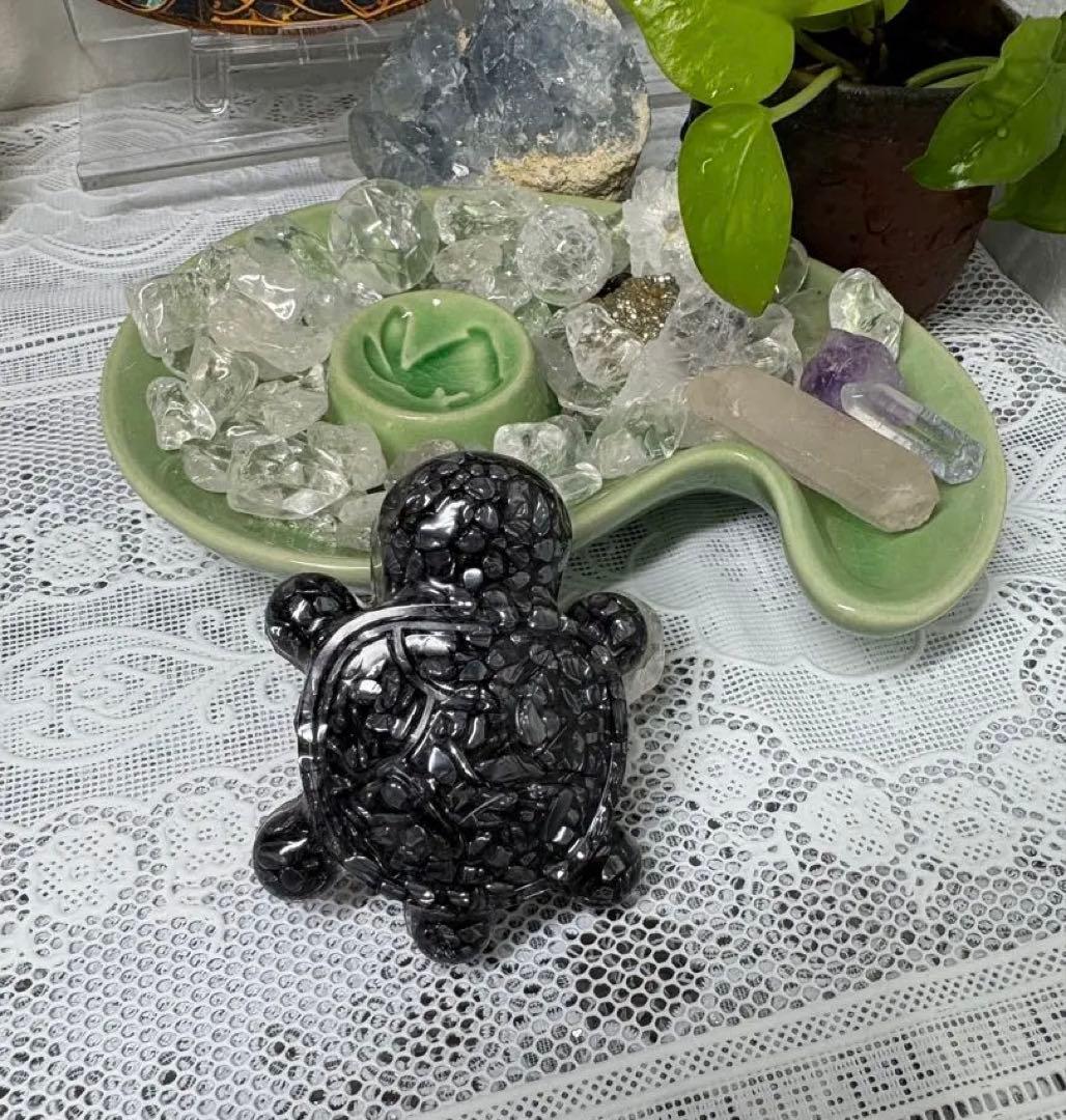 オルゴナイト まん丸カメさん テラヘルツ