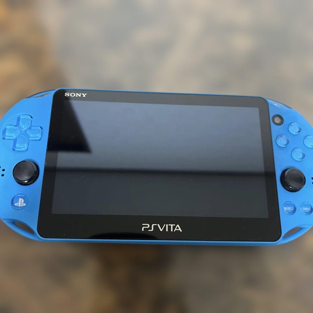 SONY PSVITA 青色 本体とケース付き おまけのソフト付き psvita本体 箱付き｜Yahoo!フリマ（旧PayPayフリマ）