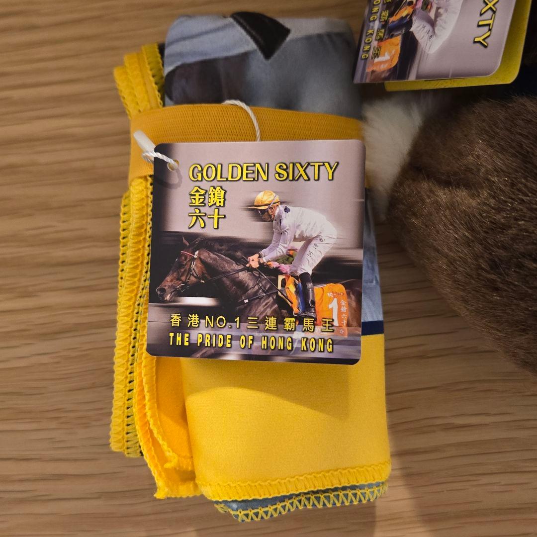 応援マフラー付き☆ゴールデンシックスティ ぬいぐるみMサイズ - メルカリ