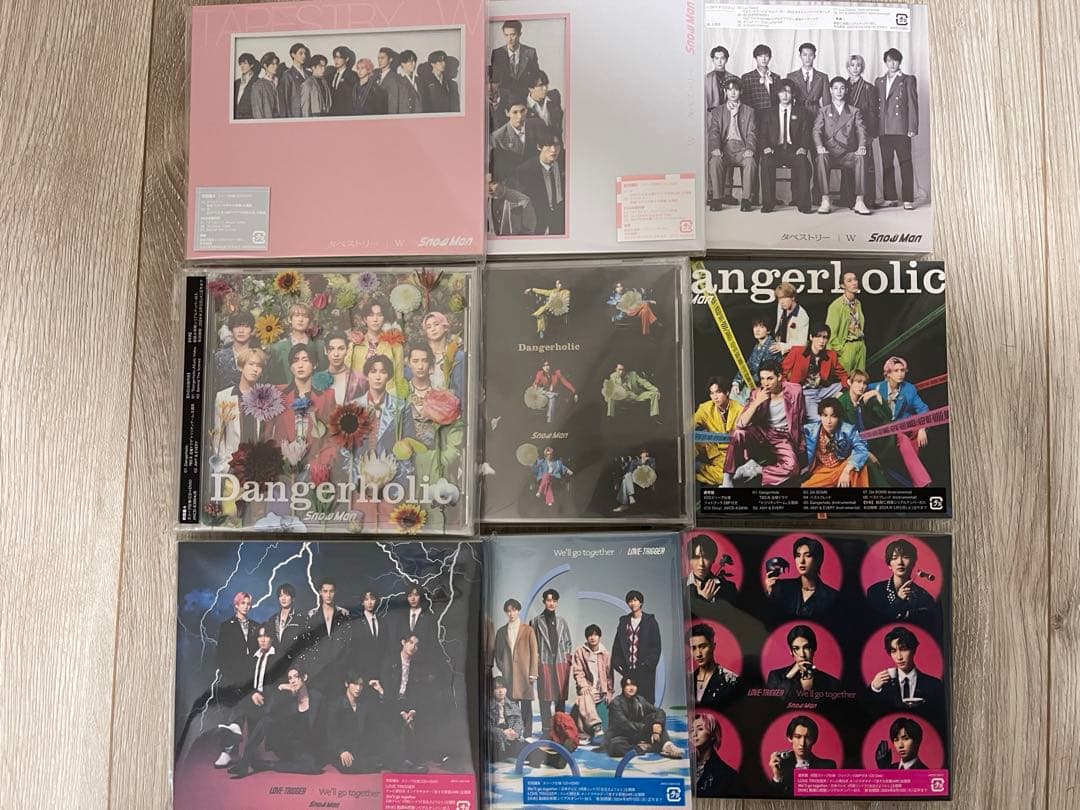 Man 2nd〜10thシングルCD3形態まとめ売り