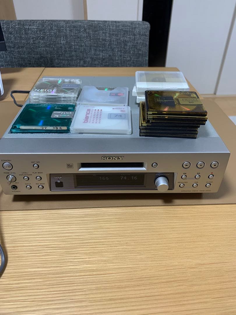 SONY MDS-S500 MDデッキ シルバー 動作品 MDデッキ SONY MDS-S500 MDLP Net MD パソコン【中古】 : プロスパー