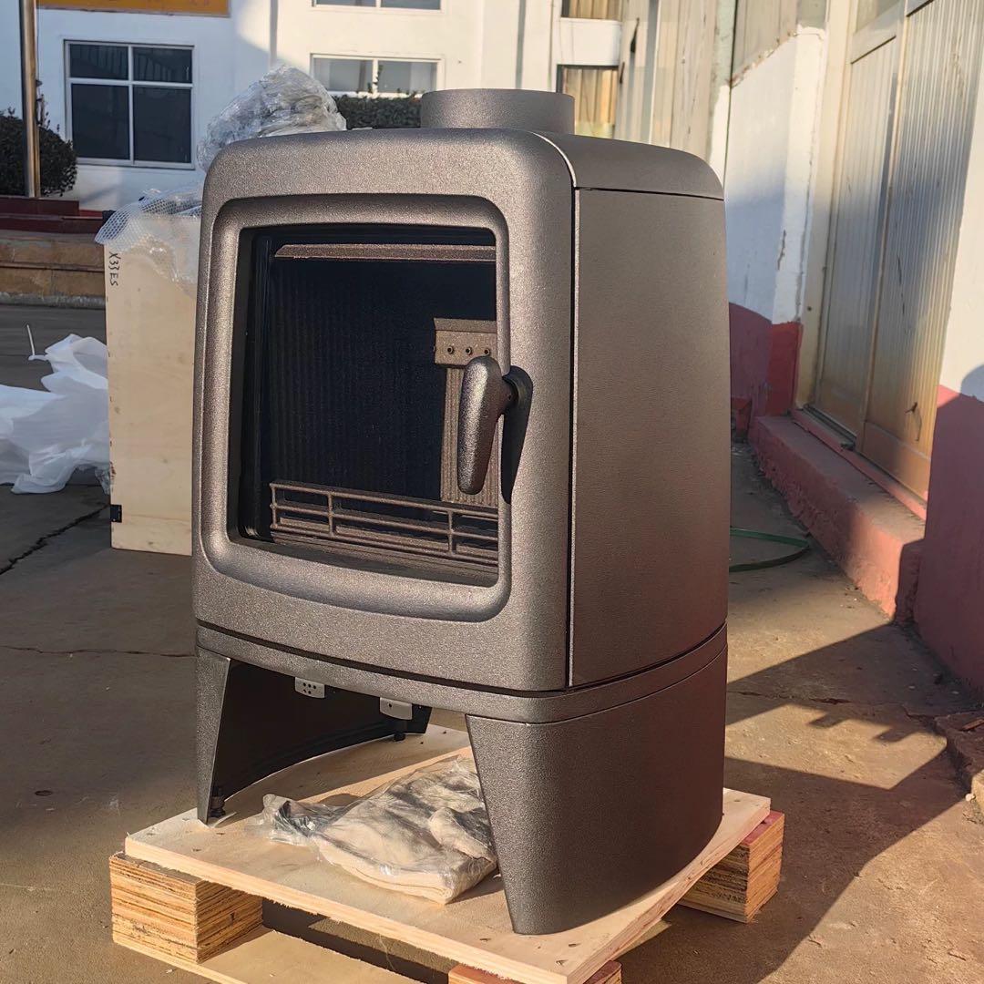 季節商品・激安】新品鋳鉄薪ストーブ 屋外吸気可能・空気環境配慮 調理