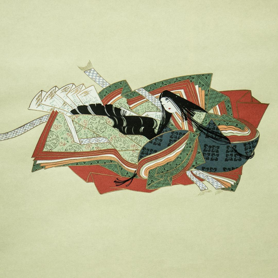 掛軸-1722 佐竹本三十六歌仙 斎宮女御 紀貫之 小大君 伊藤嘉晃監修