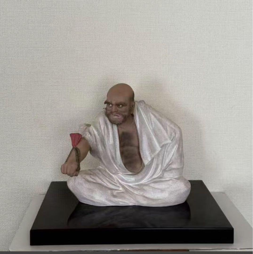 時代物 無形文化財 博多人形 師中村衍涯作 達磨『喝』 置物