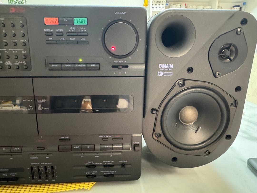 希有品YAMAHA CD・AM FMカセットデッキ - メルカリ