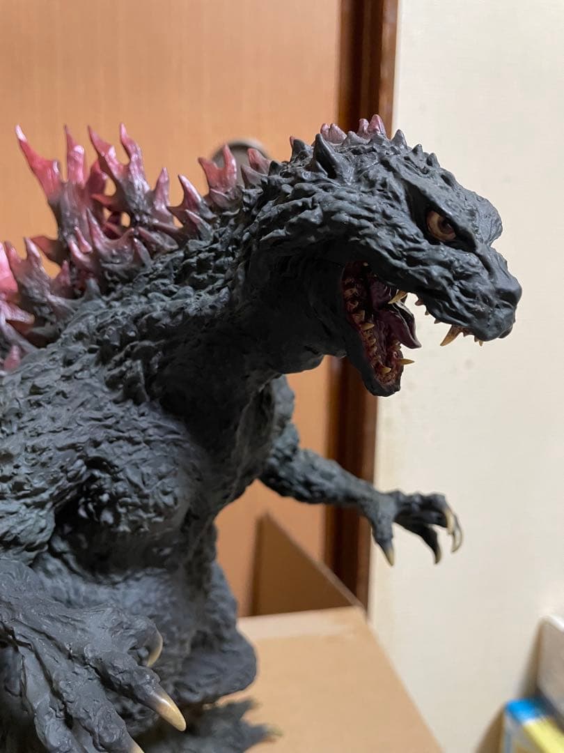 ゴジラ2000 ミレニアム ひな形レプリカ ソフビ版 メタリックレッドVer
