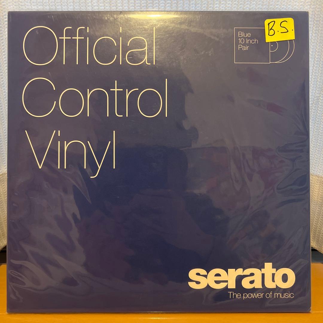 serato セラート コントロールバイナル blue 10インチ2枚組 - メルカリ