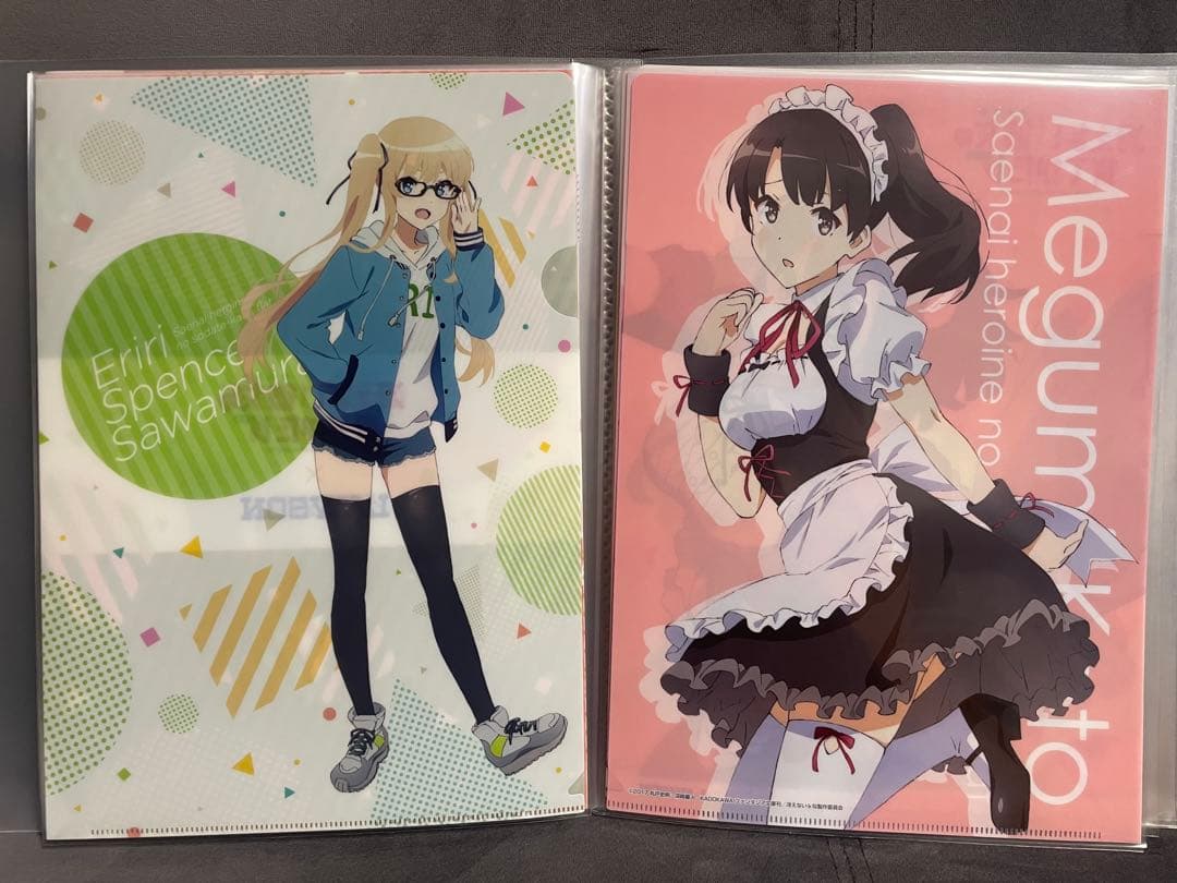 選択可能】冴えない彼女の育て方 クリアファイル(購入希望金額コメント