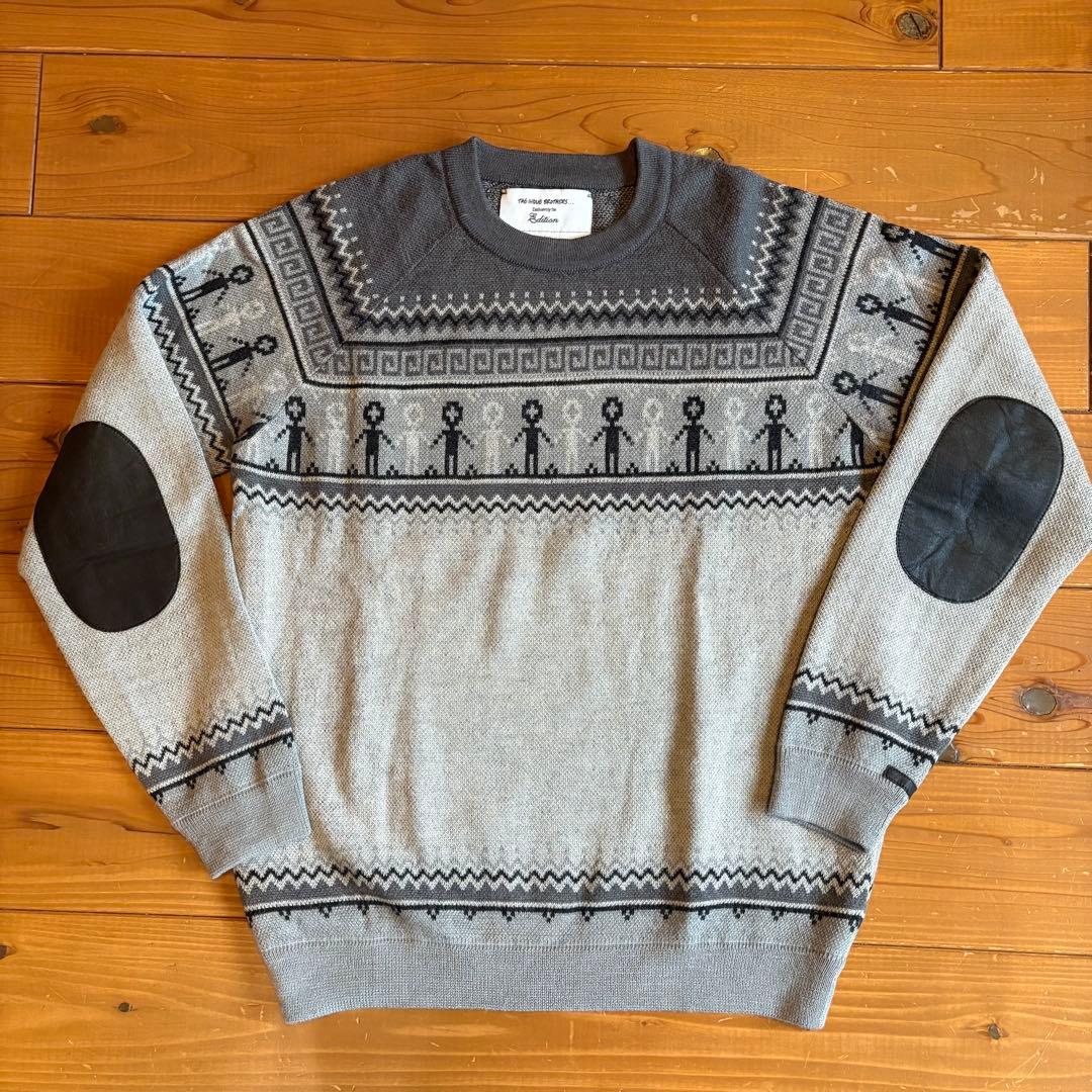 inoue brothersのアルパカニット、Lサイズ The Inoue Brothers [イノウエブラザーズ] Baby Alpaca Series