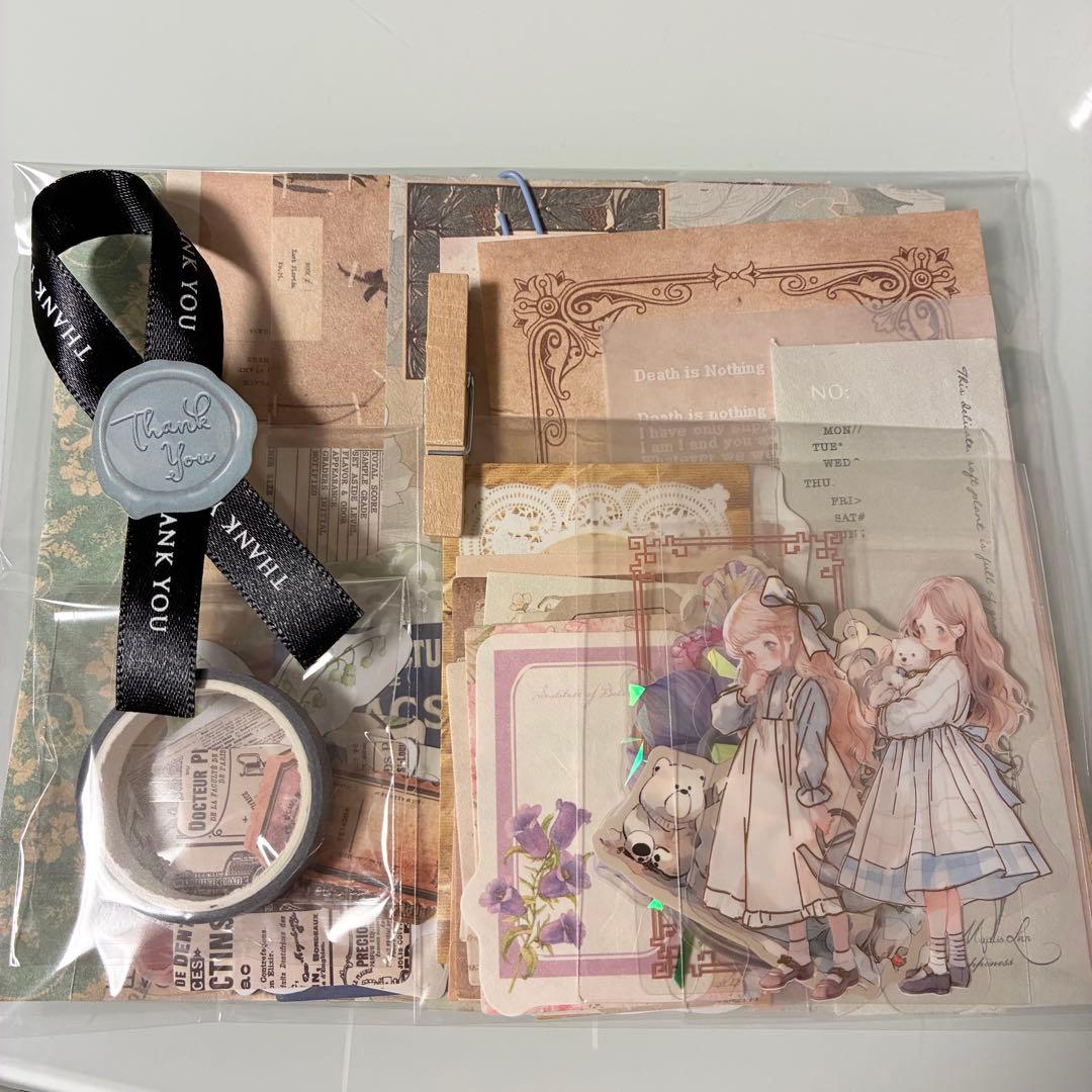 お試し価格»おすそ分け コラージュ素材 シール 紙モノ 30点 - メルカリ