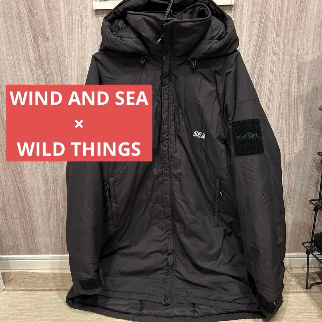 平野紫耀着用 WILD THINGS×WIND AND SEA ダウンジャケット - メルカリ