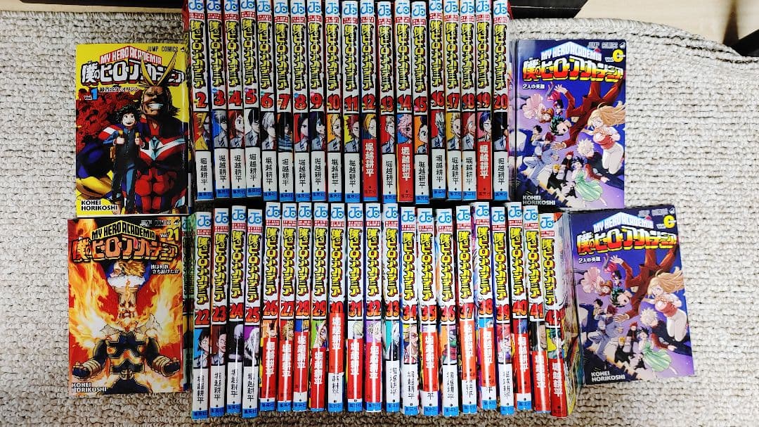 僕のヒーローアカデミア 全42巻セット&映画特典2冊付き