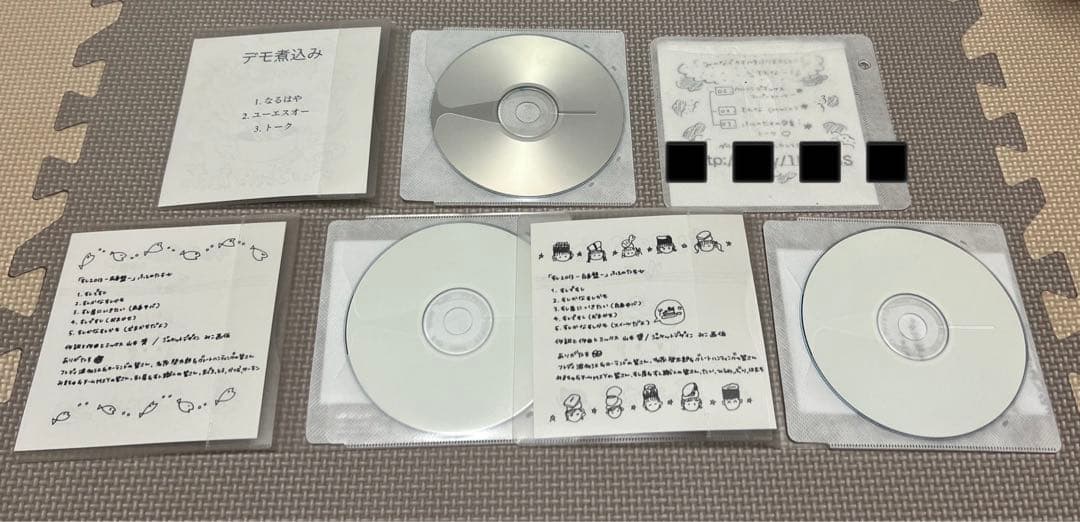 ふぇのたす デモCD デモ煮込み&すし2013(赤身、白身)3枚セット＋おまけ