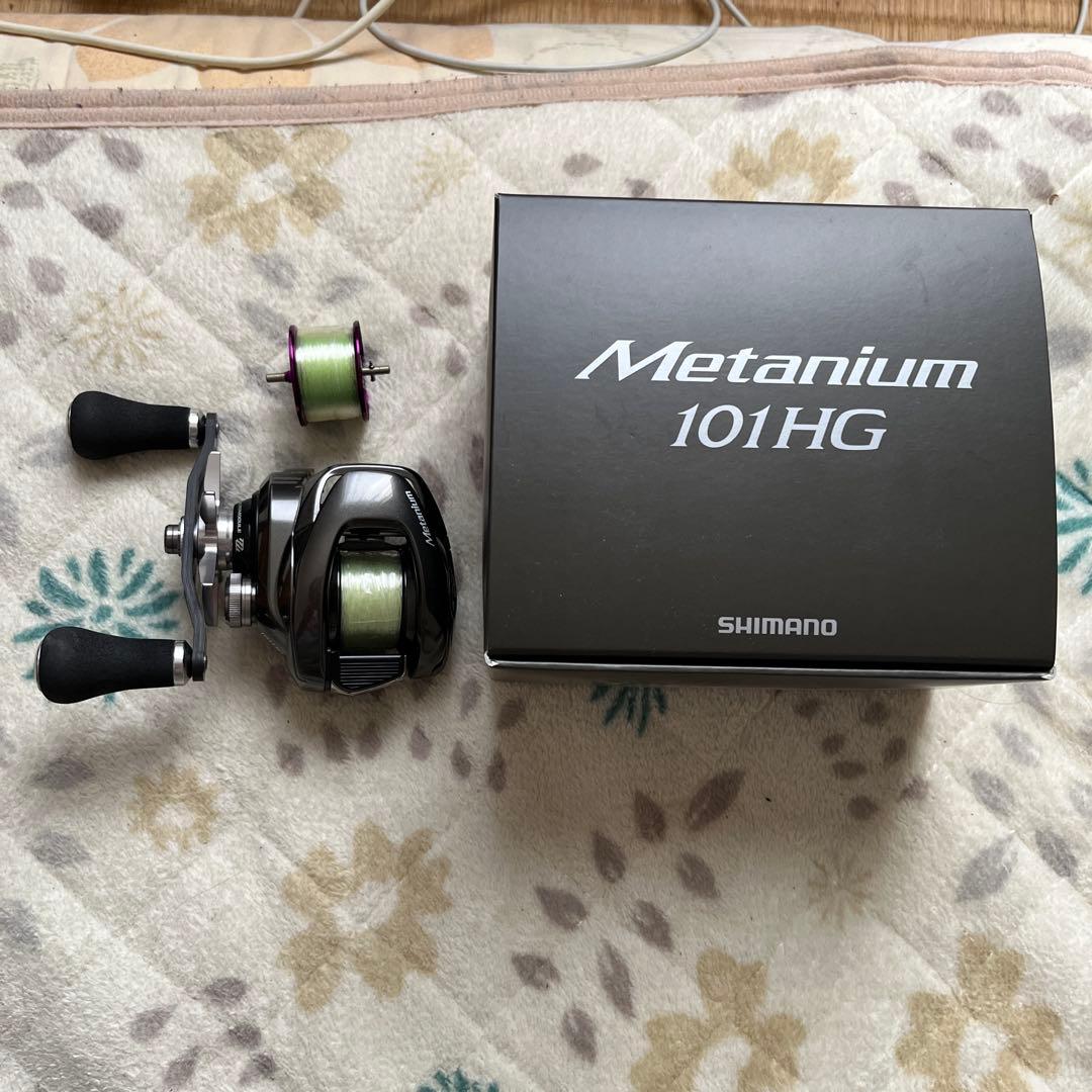 シマノ メタニウム101HG KTFネオスプール付き シマノ(SHIMANO) 23 メタニウム 101HG メタニウム、 メタニウムDC