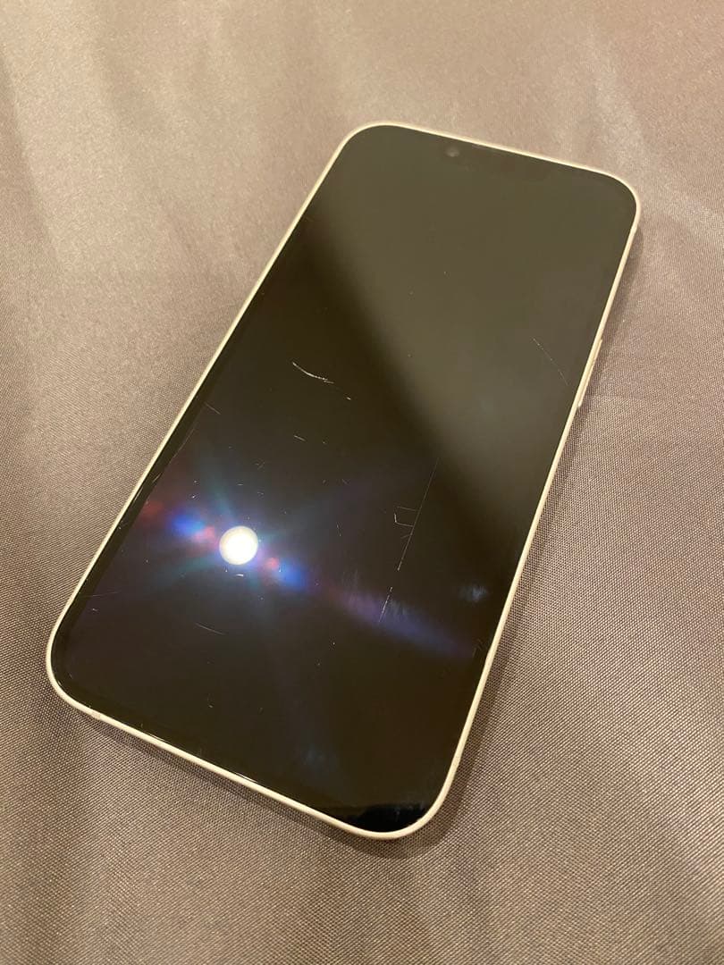 ジャンク品】Apple iPhone 14 ホワイト 本体のみ - メルカリ