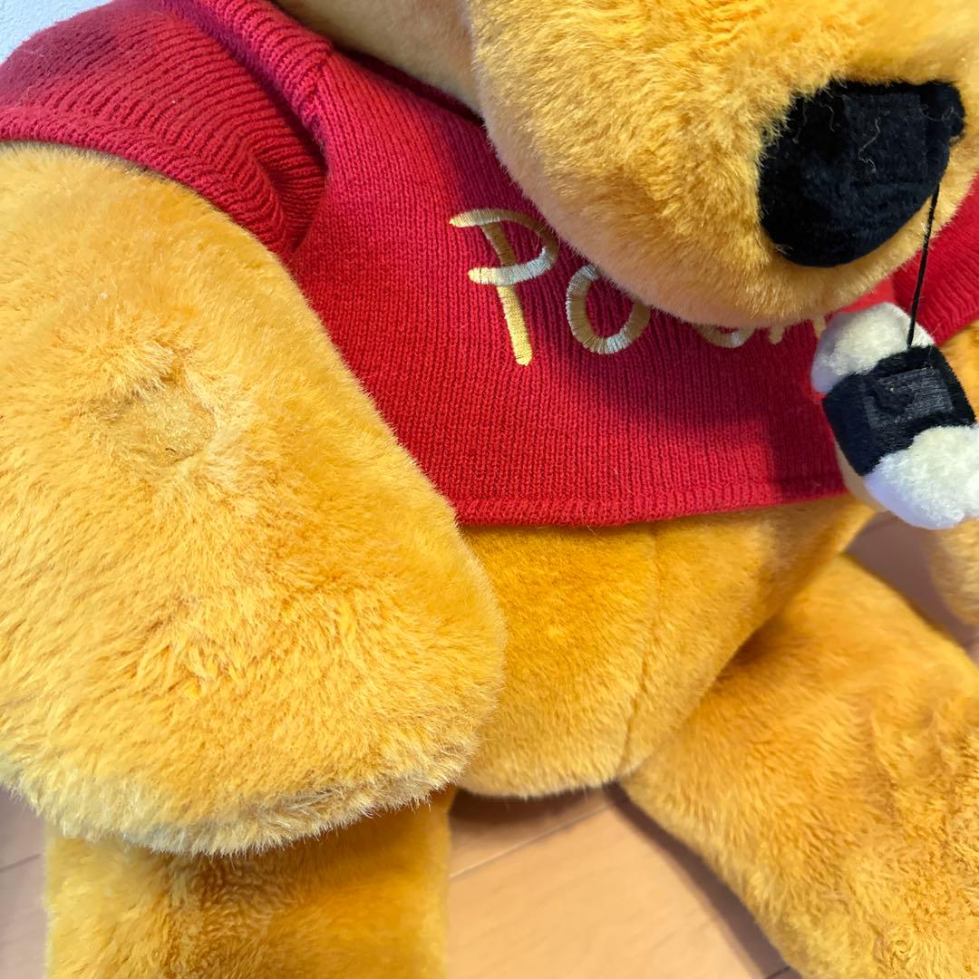 くまのプーさん ハチ付き 特大ビックサイズ ぬいぐるみ - メルカリ