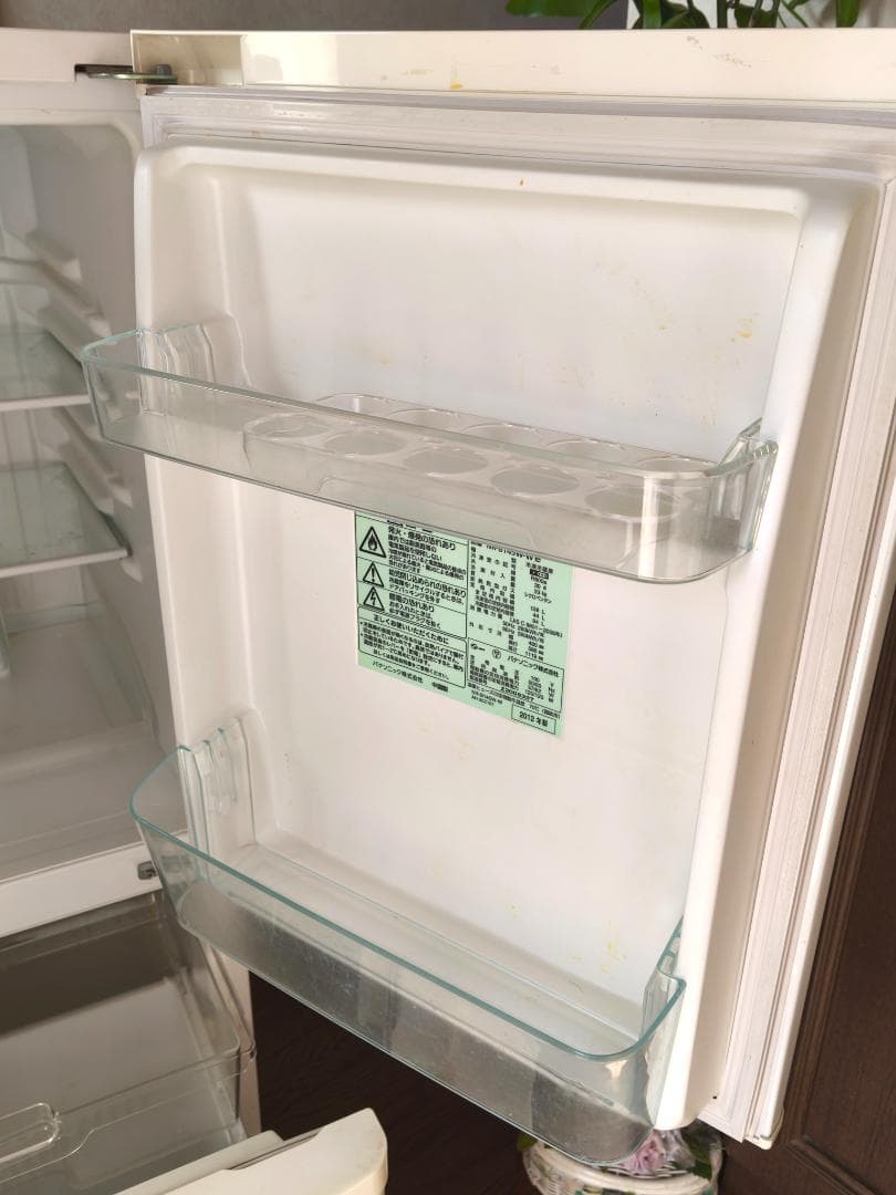 Panasonic 冷凍冷蔵庫☆ホワイト☆NR-B145W-W - メルカリ