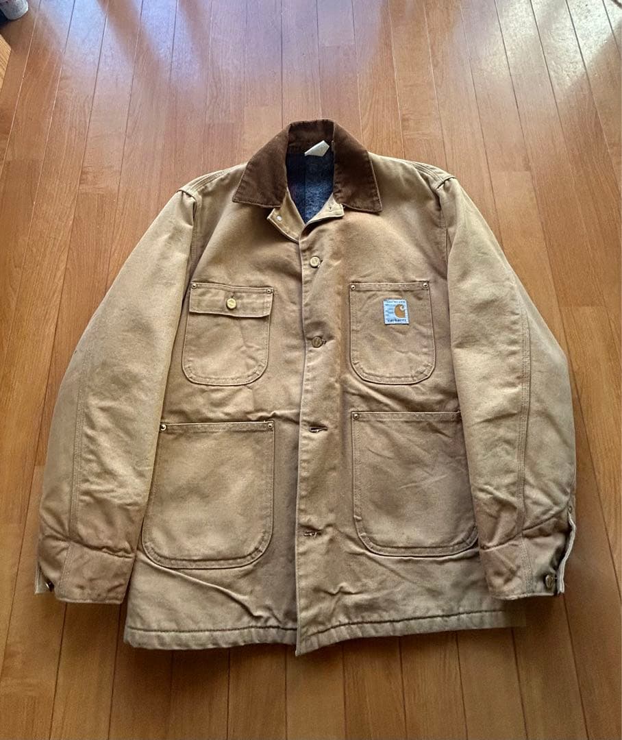 Carhartt 100周年 チョアコート ベージュ サイズ38 - メルカリ
