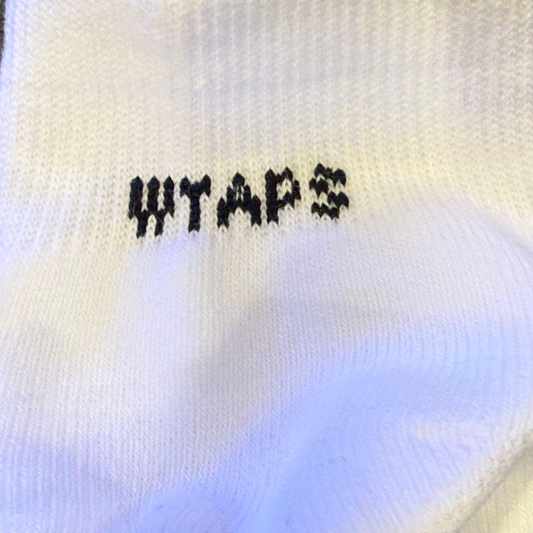 WTAPS ダブルタップス 靴下 ソックス 白 - メルカリ