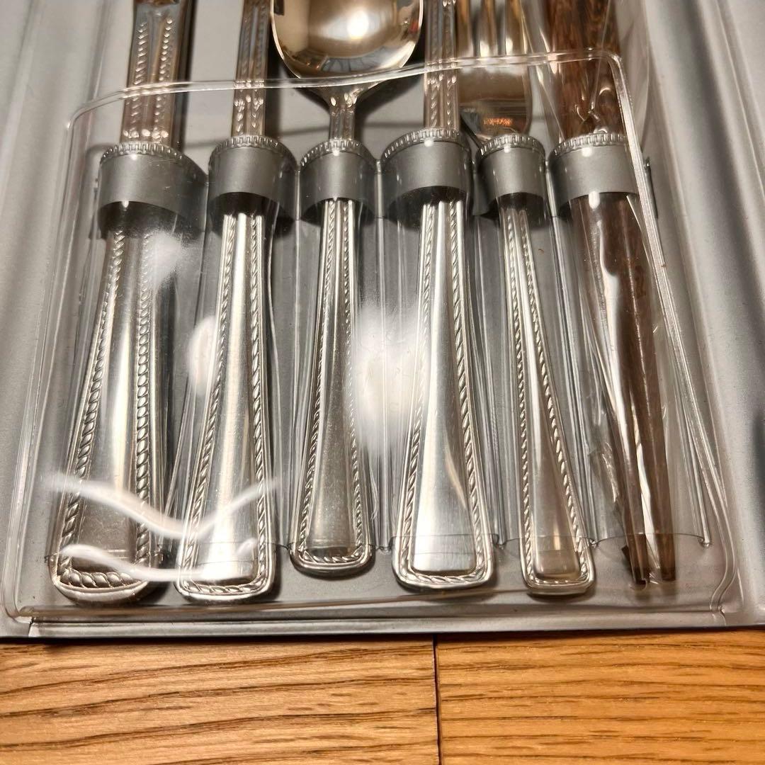 シルバー仕上げカトラリーセット 6点 - メルカリ