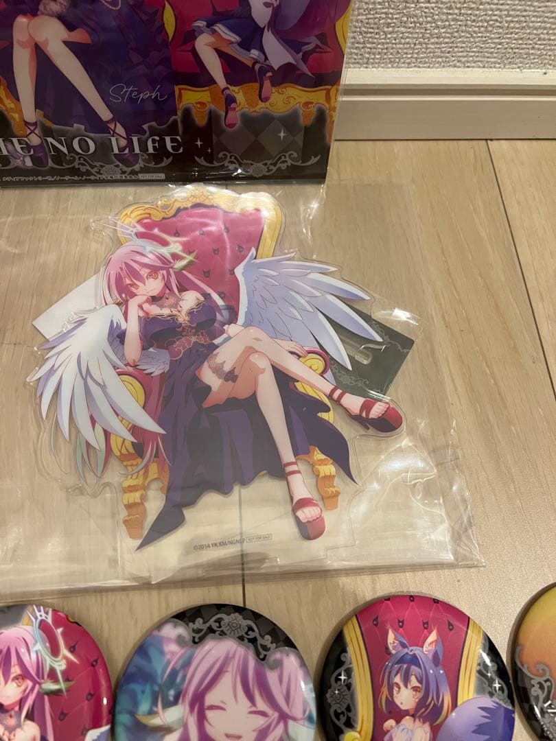 ノーゲーム・ノーライフ ラッキー缶バッジ まとめ売り 33点セット