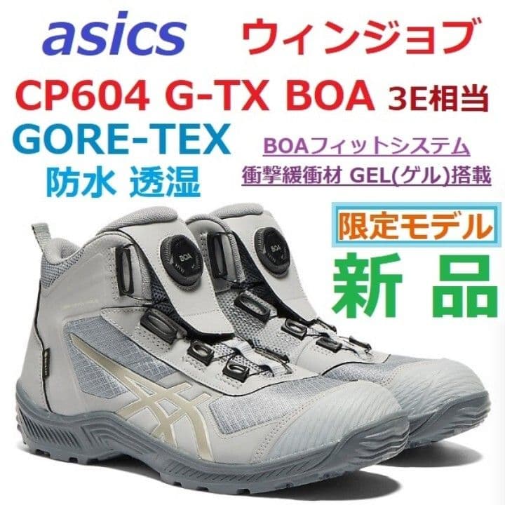 すぐ購入可27cm新品ゴアテックス防水 ウィンジョブCP604 G-TX BOA