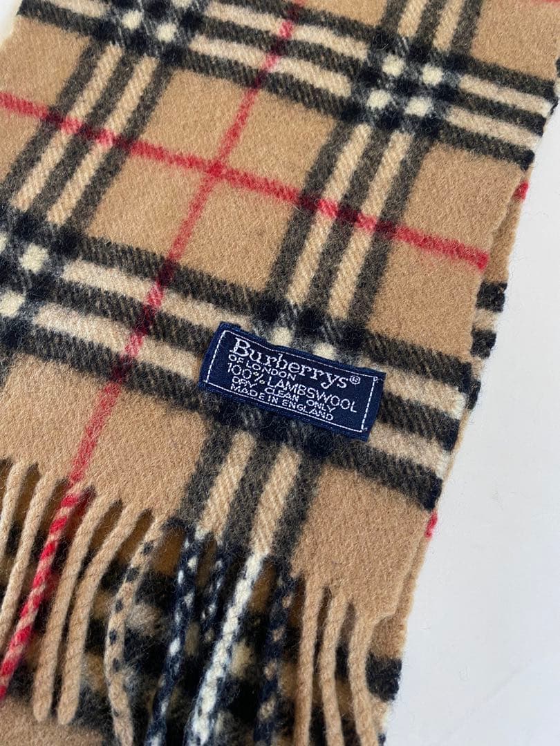 バーバリーBURBERRY ノバチェック チェック柄マフラーキッズ 子供用