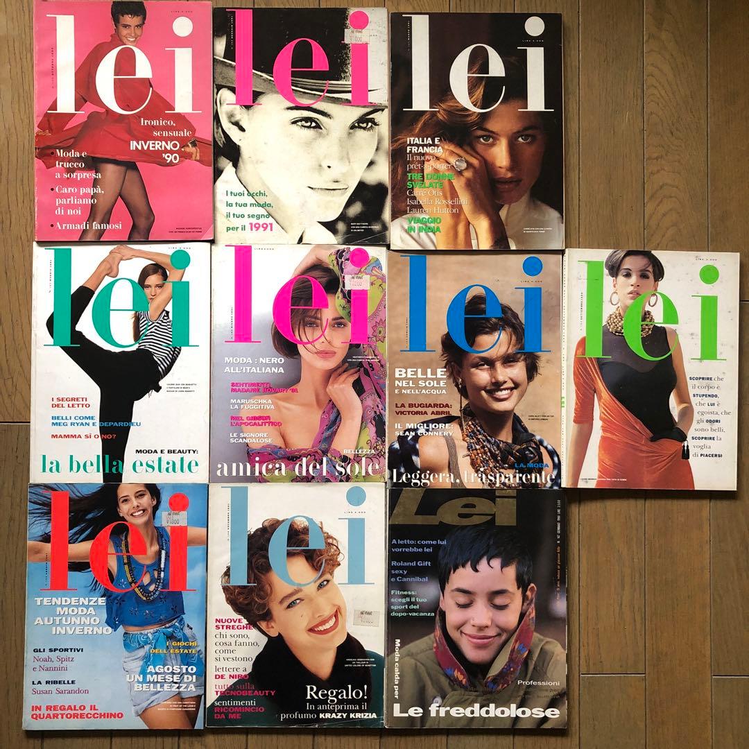 Lei イタリア・ファッション誌　90年代10冊 Lei イタリア・ファッション誌 90年代10冊 - メルカリ