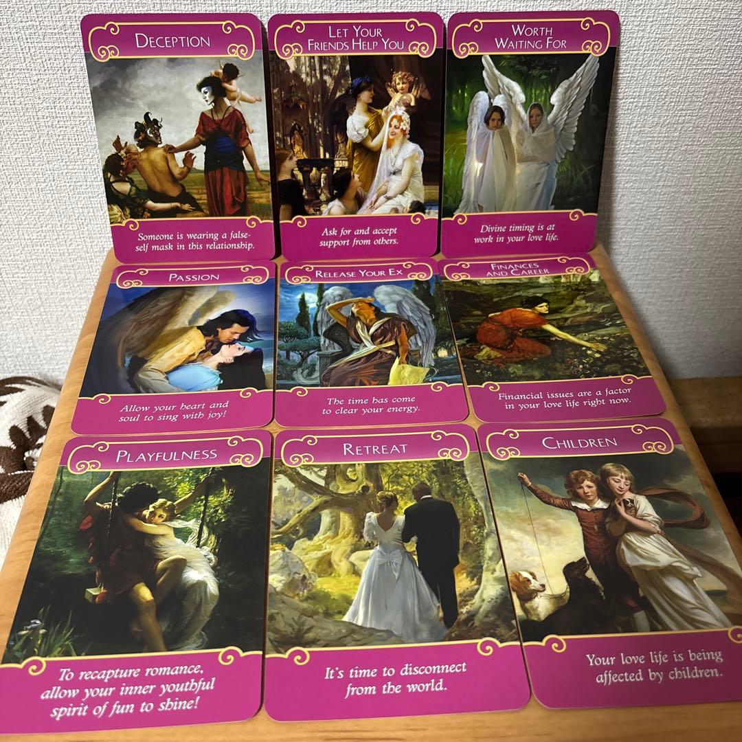 ロマンスエンジェルオラクルカード 正規品 日本語版 新装版 絶版