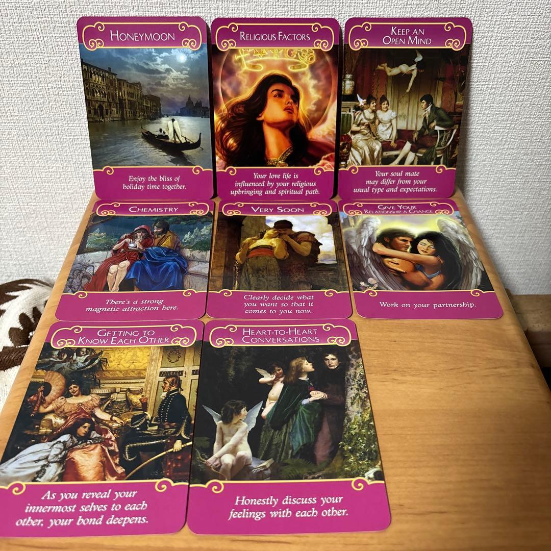 ロマンスエンジェルオラクルカード 正規品 日本語版 新装版 絶版