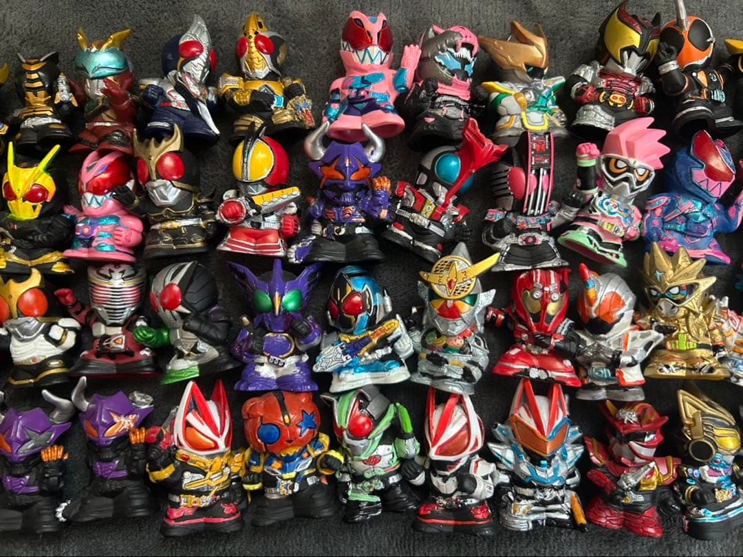 仮面ライダー 指人形 セット 塗装品 - メルカリ