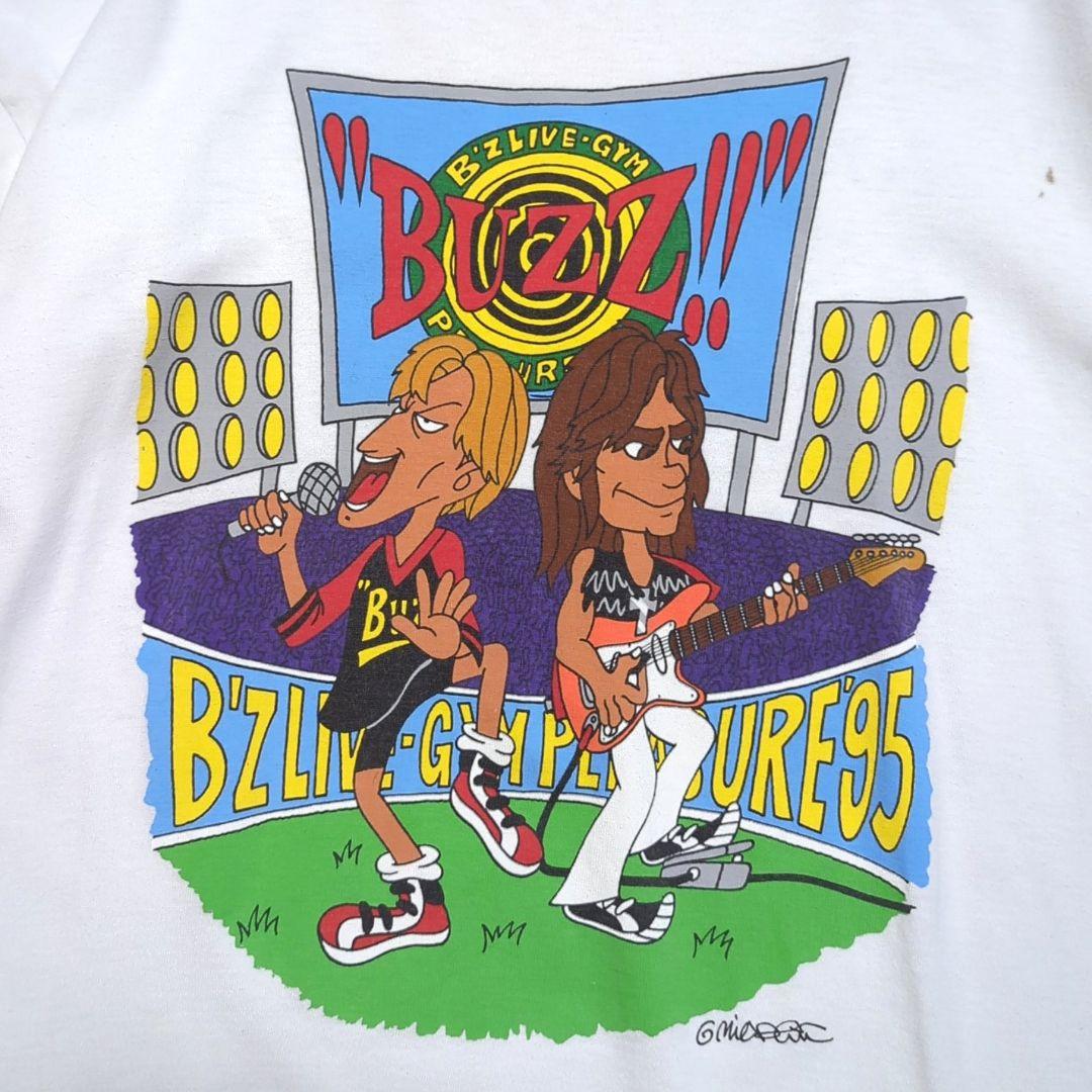 当時物 B'z LIVE GYM 95 BUZZ 90s ライブTシャツ バンド - メルカリ