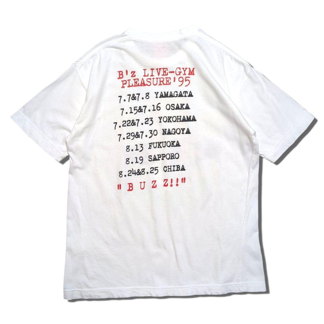 当時物 B'z LIVE GYM 95 BUZZ 90s ライブTシャツ バンド - メルカリ