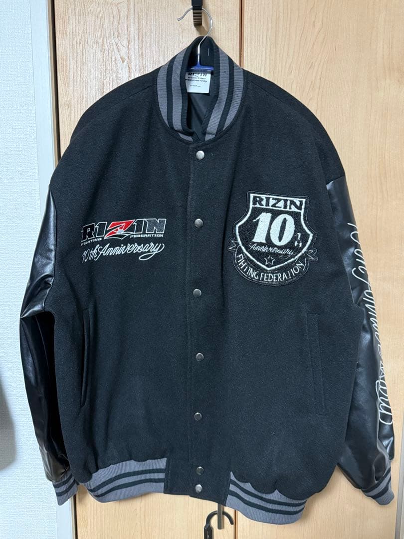 RIZIN 10周年記念 スタジャン バーシティジャケット 非売品 - メルカリ