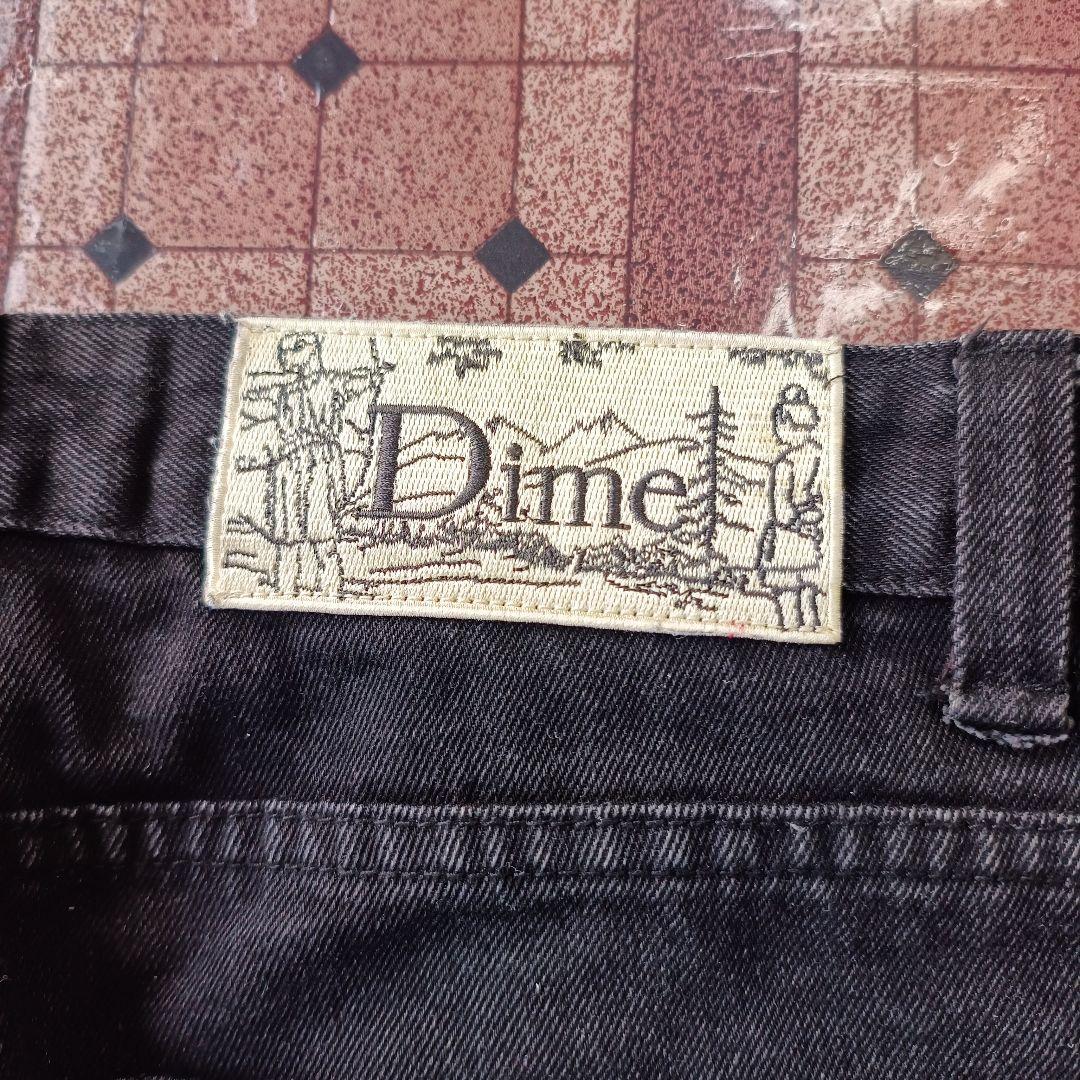 Dime バギーデニム ブラック 正規品 M - メルカリ