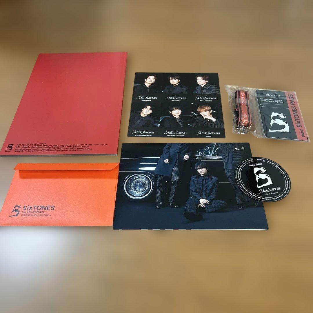 SixTONES 「MILE SixTONES 」初回盤A 特典 - メルカリ