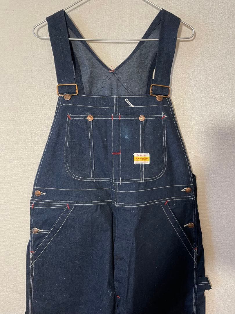 デッドストック 50s PayDay ペイデイ オーバーオール サロペット 2026年最新】PayDay オーバーオール 50sの人気アイテム - メルカリ