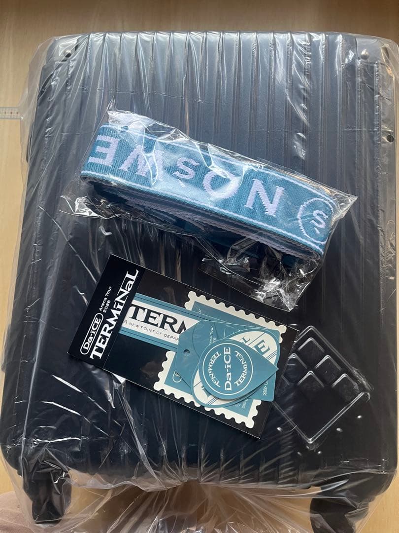 Da-iCE -TERMiNaL- オリジナルキャリーケース ステッカー ベルト