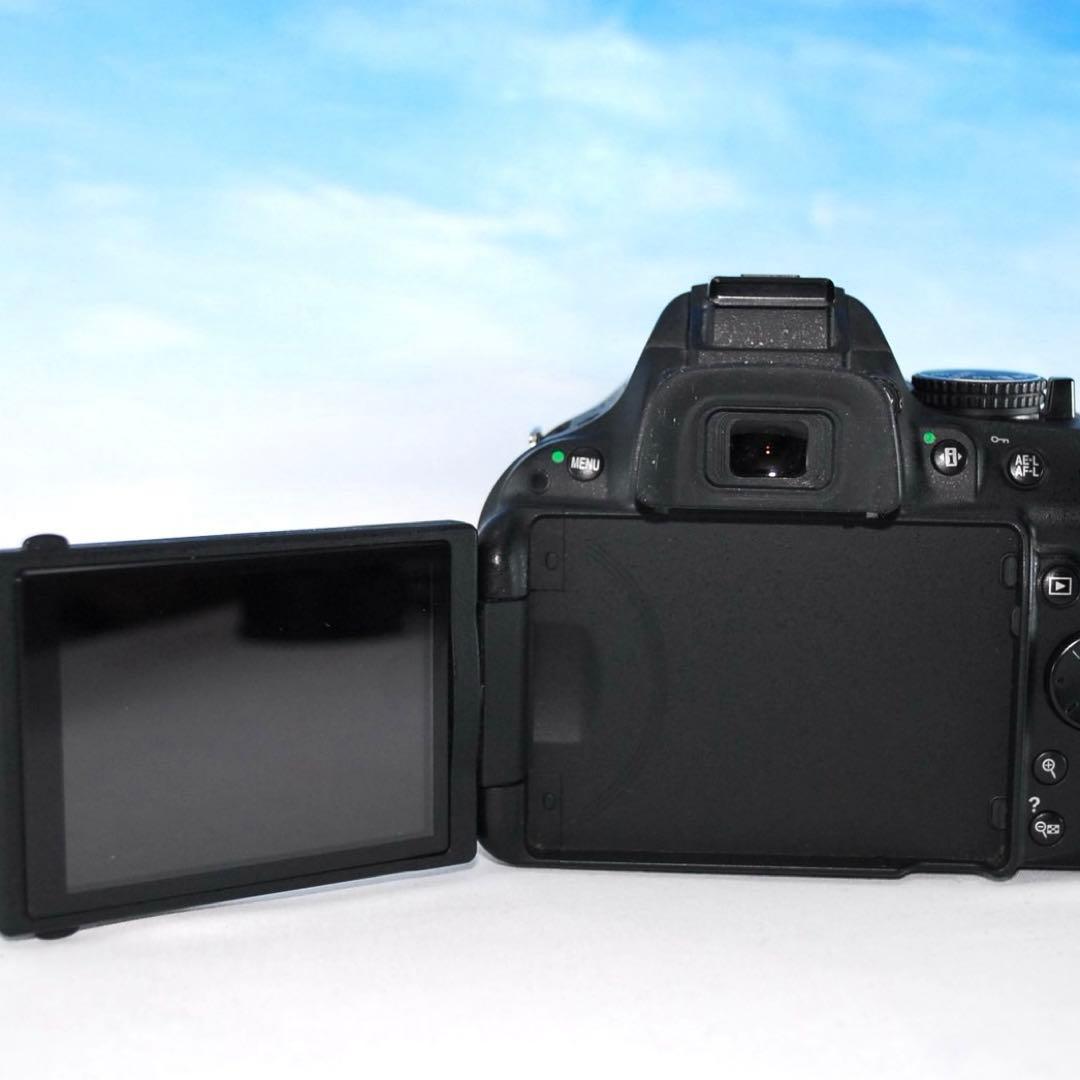 Nikon D5200 レンズキット 18-70mm おまけ多数 即撮影OK - デジタル