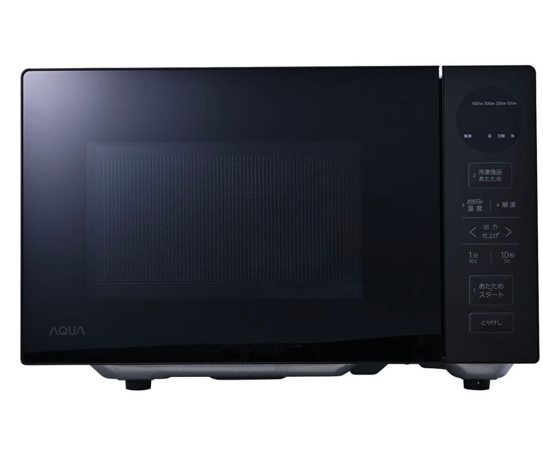 リファビッシュ品☆極美品電子レンジAQUAフラットテーブルAQM-KF20P
