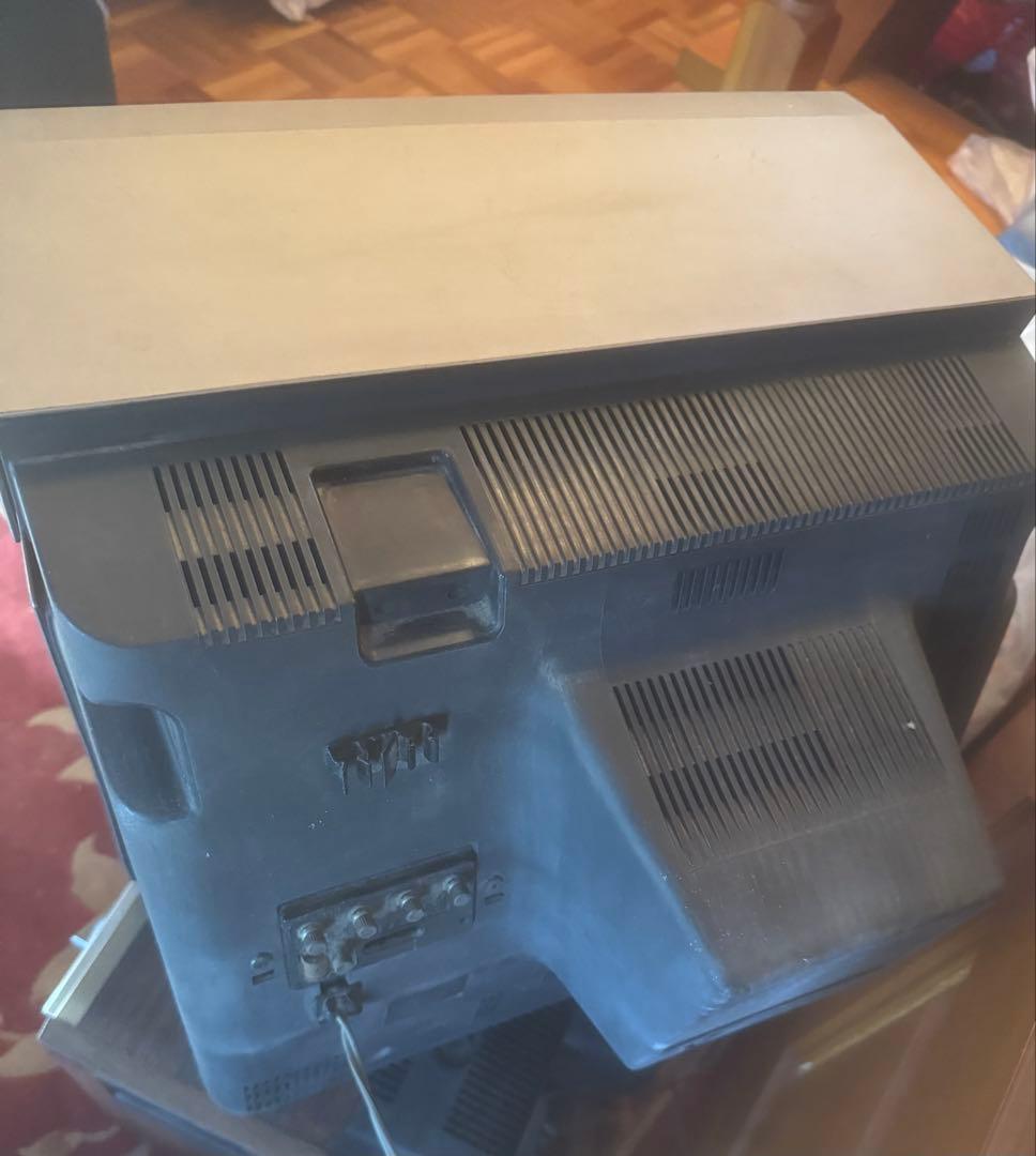 HITACHI KidoColor ブラウン管テレビ 昭和レトロアンティーク - メルカリ