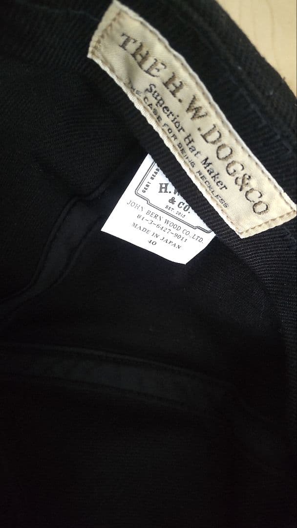 帽子 THE H.W.DOG&CO. TRUCKER CAP 25AW