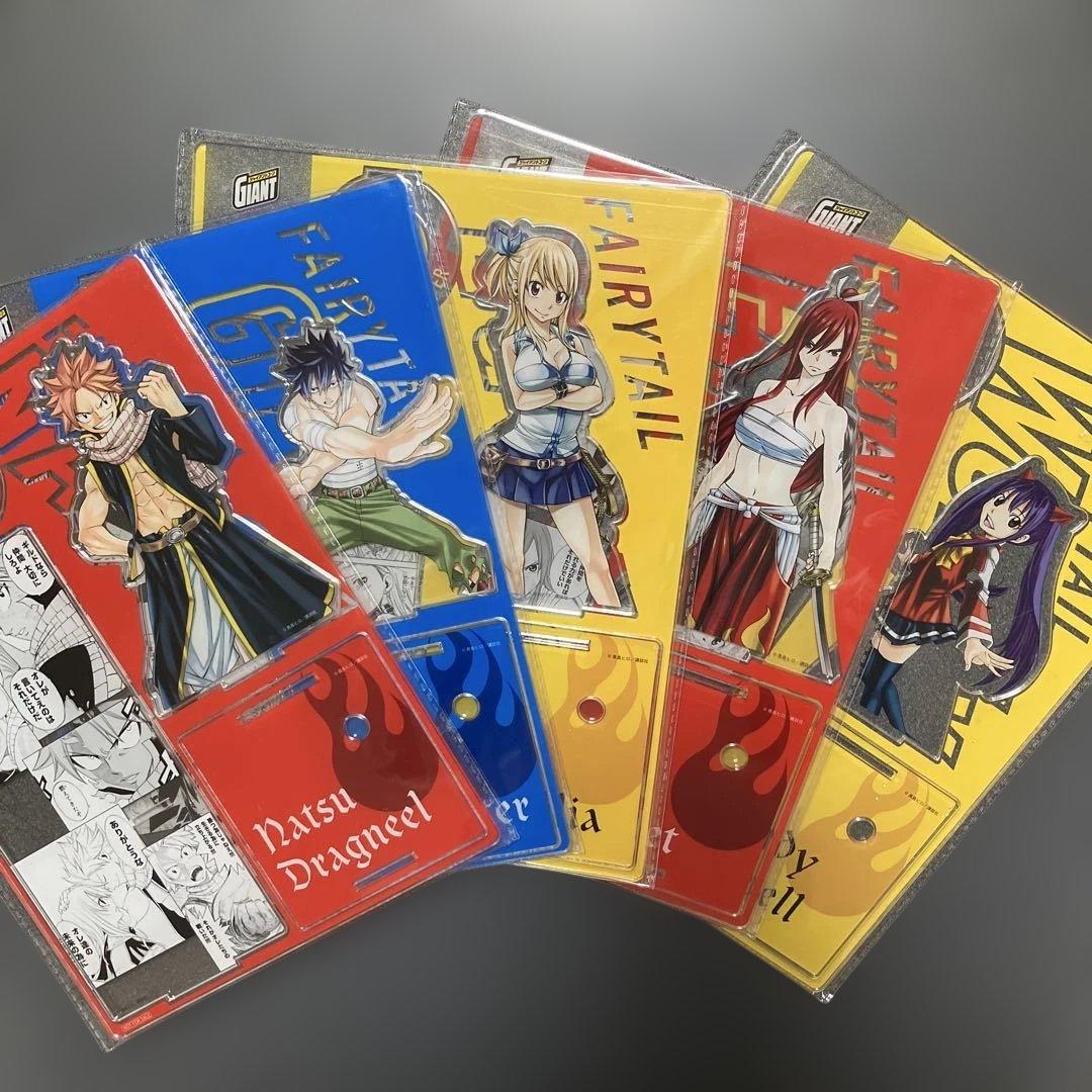 フェアリーテイル アクリルスタンド 5種1セット ジャイアントコーン