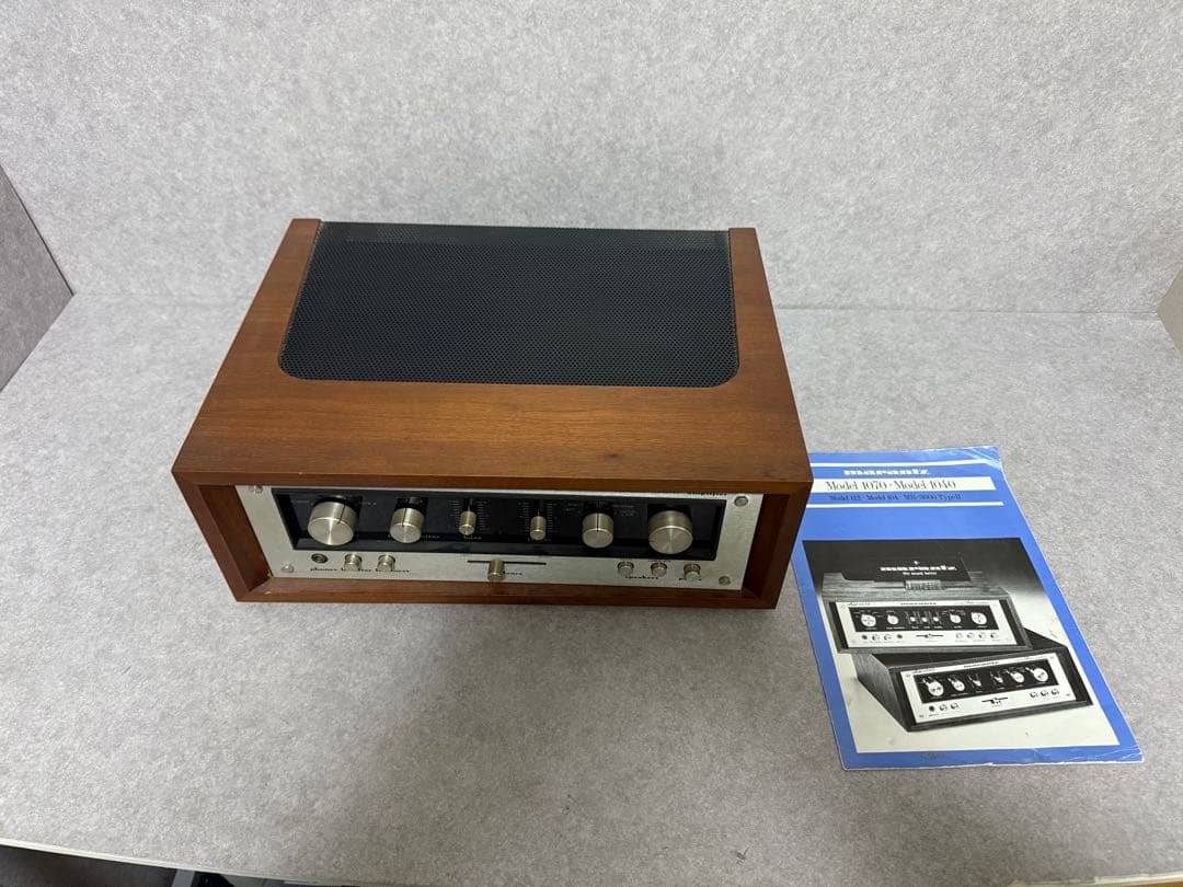 プリメインアンプ Marantz マランツ Model 1040 ウッドケース付 Yahoo!オークション -「marantz 1040」(アンプ) (オーディオ機器)の