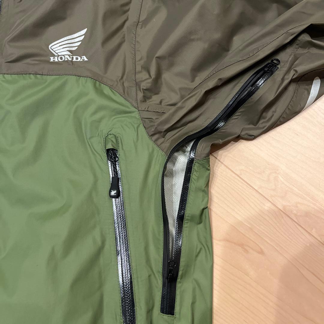 Honda フード付きジャケット Sサイズ オリーブグリーン - メルカリ