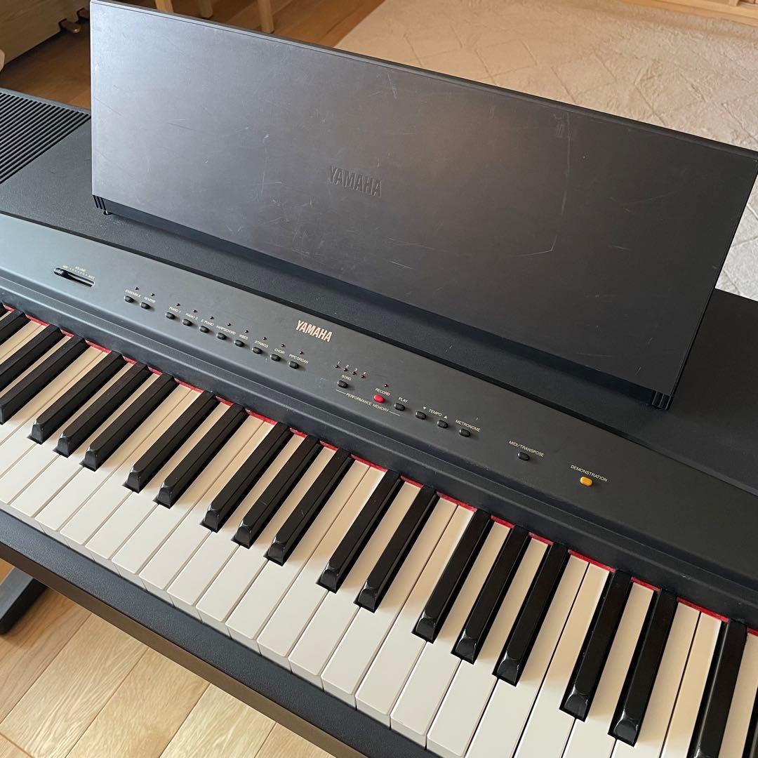 YAMAHA YPP-55 ヤマハ 88鍵 電子ピアノ ブラック - メルカリ