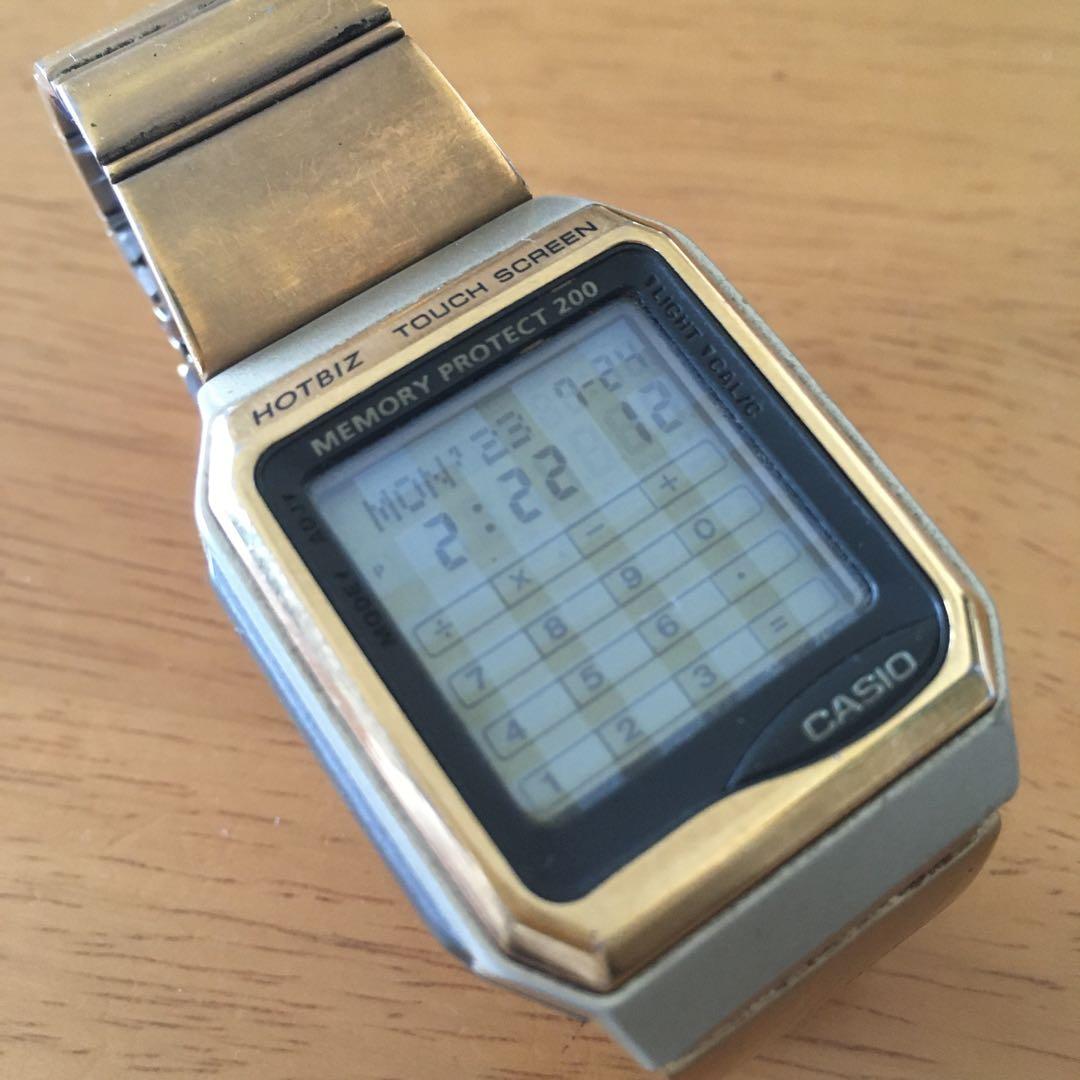 中古動品◇VDB-3000◇カシオ ホットビズ タッチスクリーン◇金銀コンビ